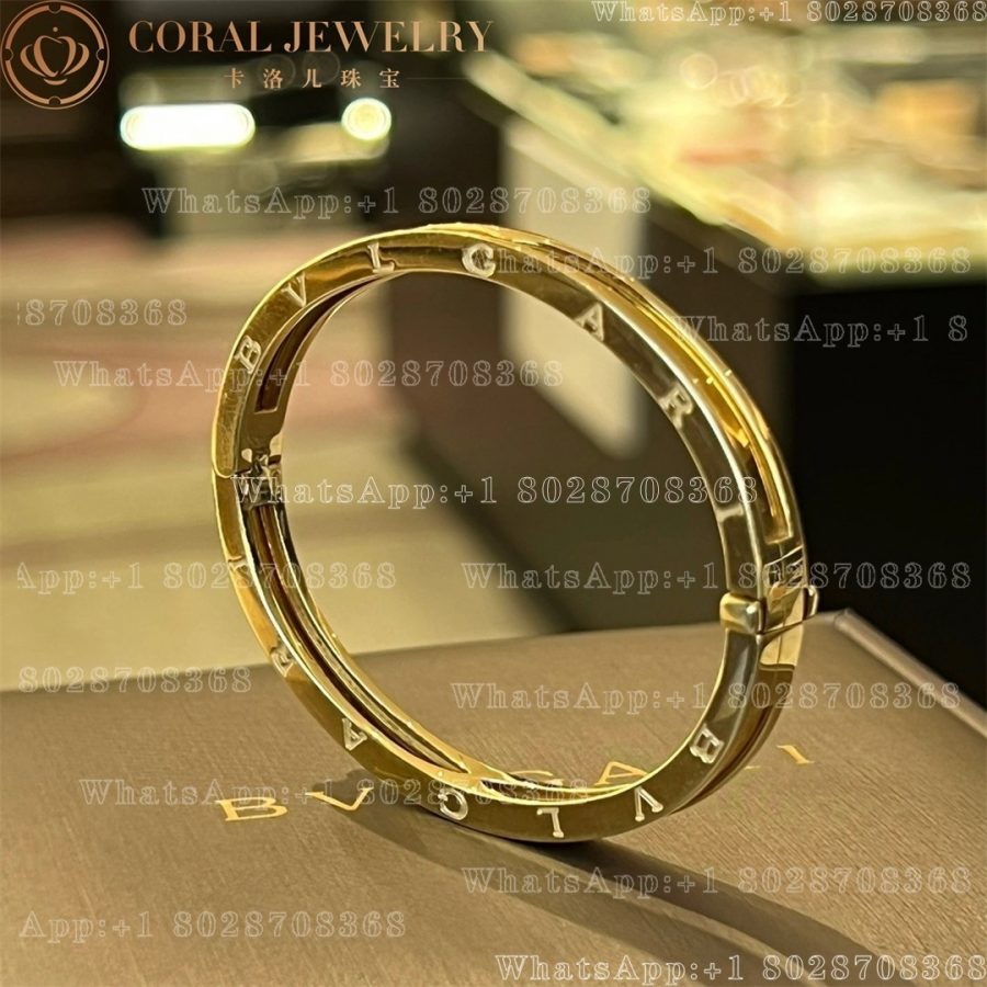 Bulgari B.zero1 bangle bracelet in 18 kt rose gold Ref.: 350942