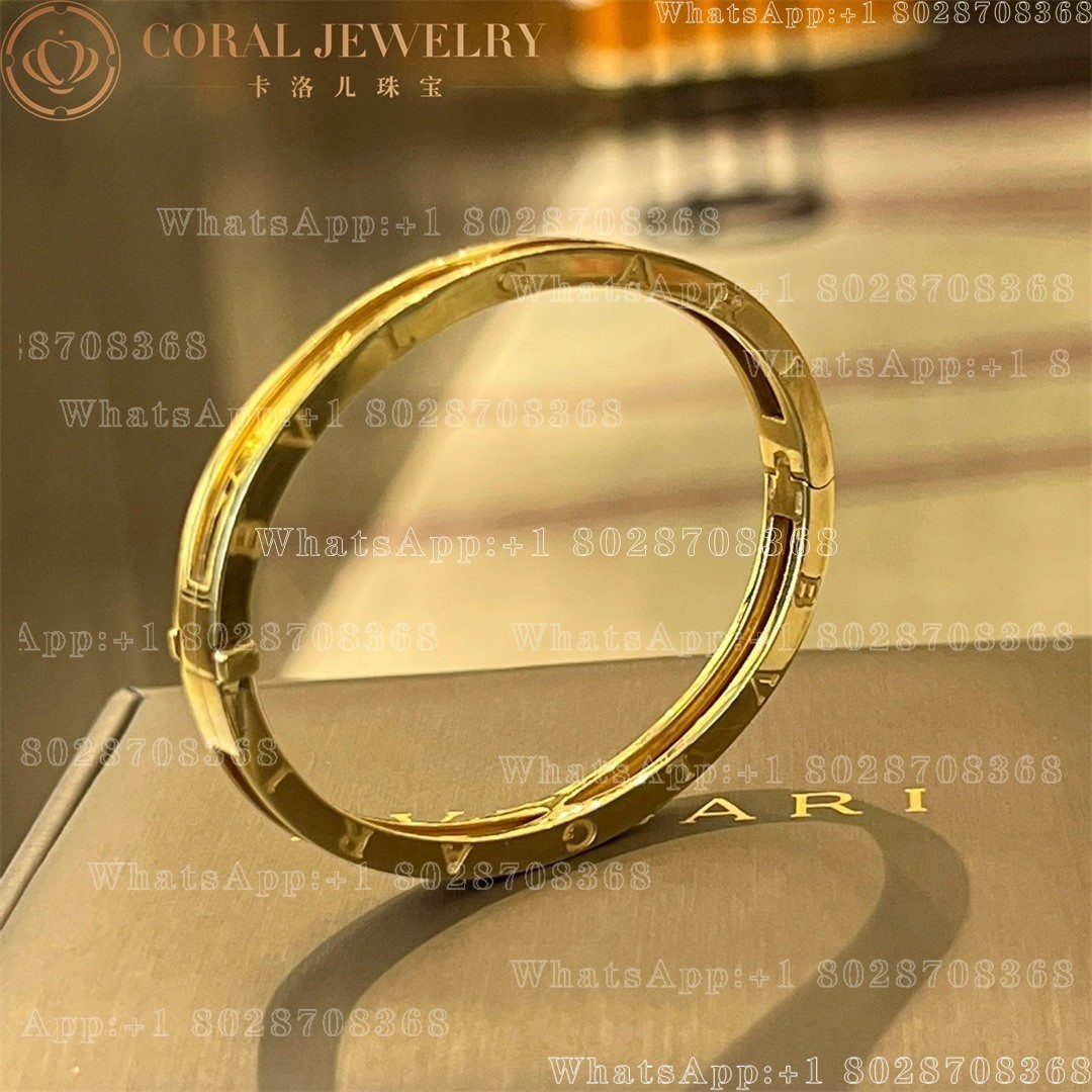 Bulgari B.zero1 bangle bracelet in 18 kt rose gold Ref.: 350942