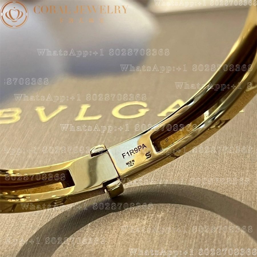 Bulgari B.zero1 bangle bracelet in 18 kt rose gold Ref.: 350942