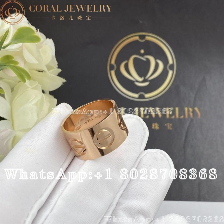 Cartier Love Ring Rose Gold B4227800