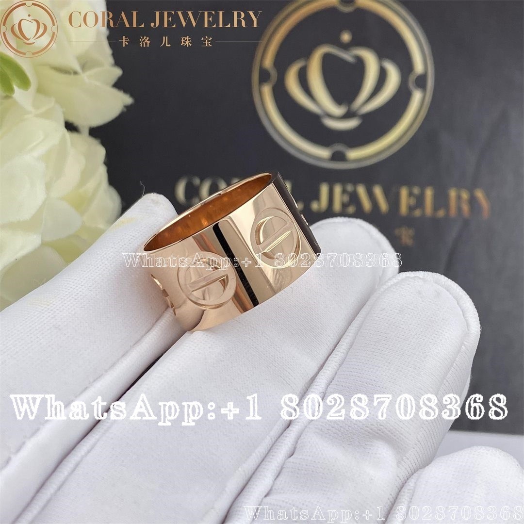 Cartier Love Ring Rose Gold B4227800