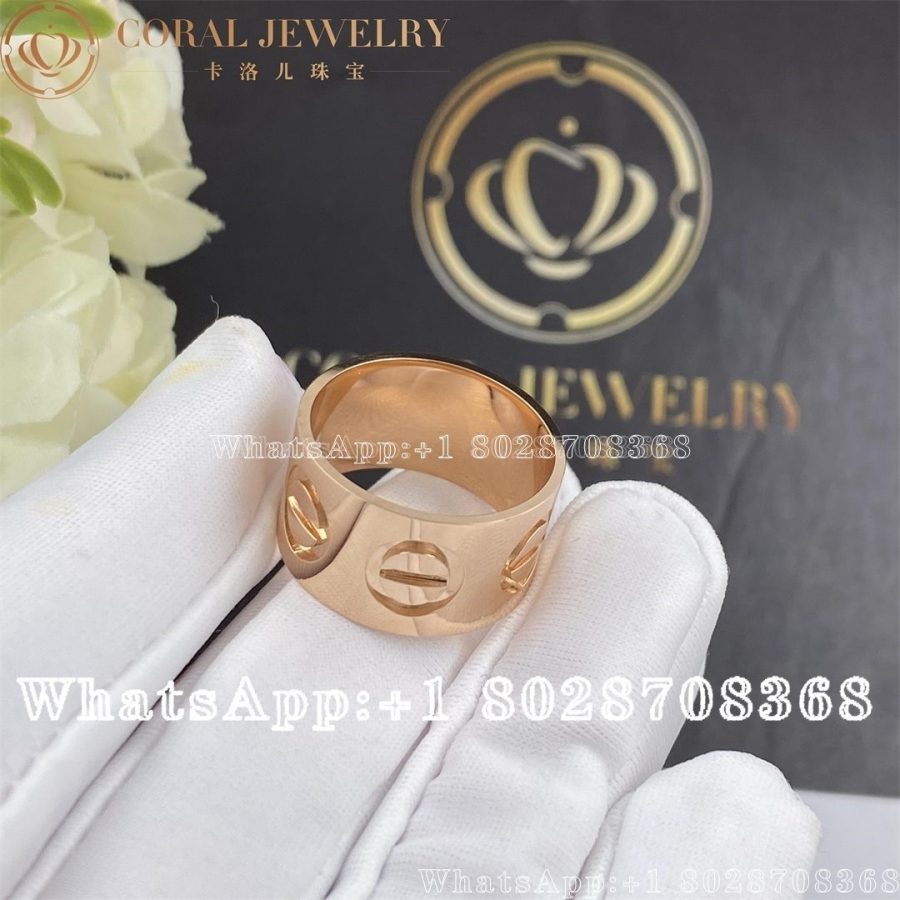 Cartier Love Ring Rose Gold B4227800