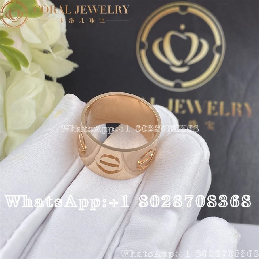 Cartier Love Ring Rose Gold B4227800