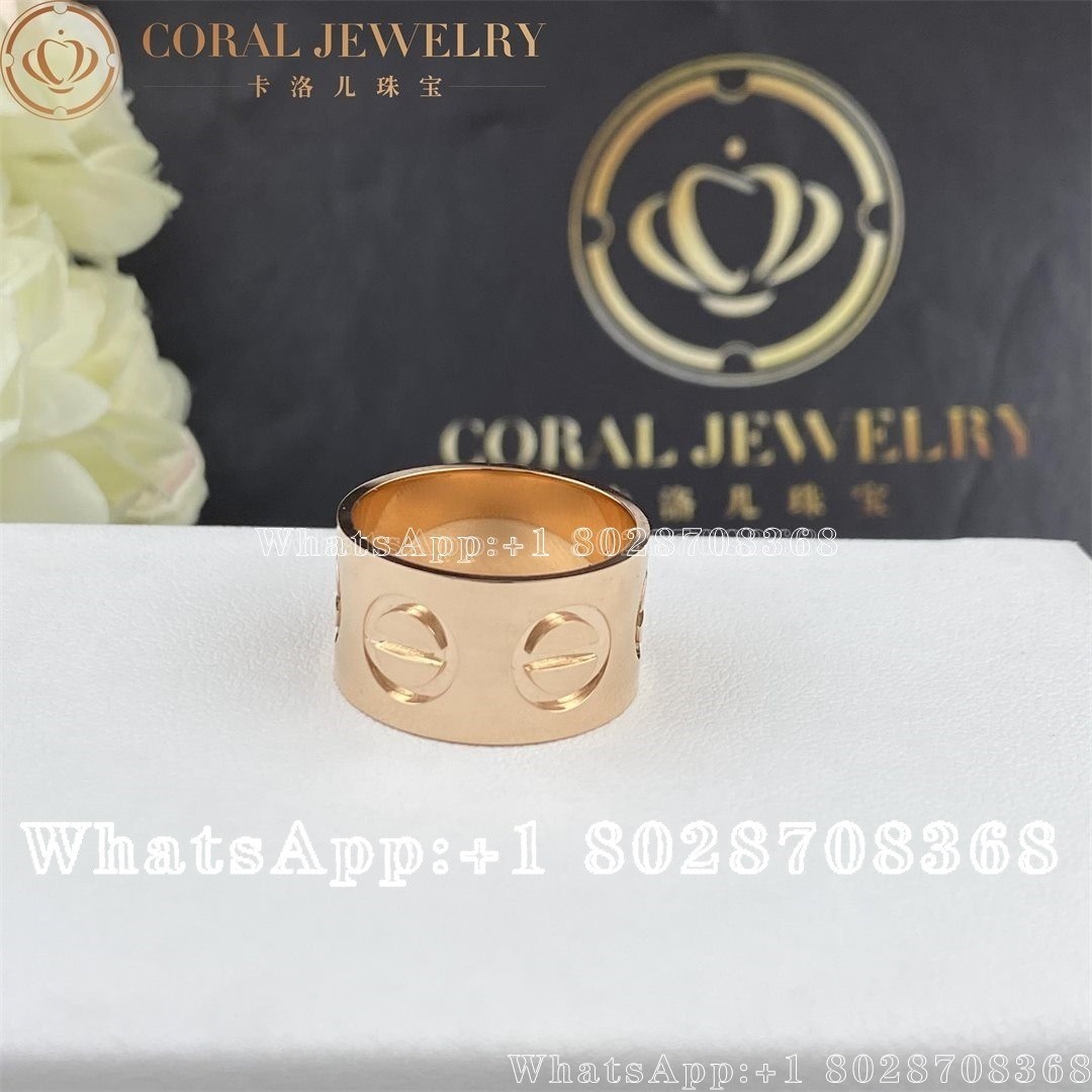 Cartier Love Ring Rose Gold B4227800