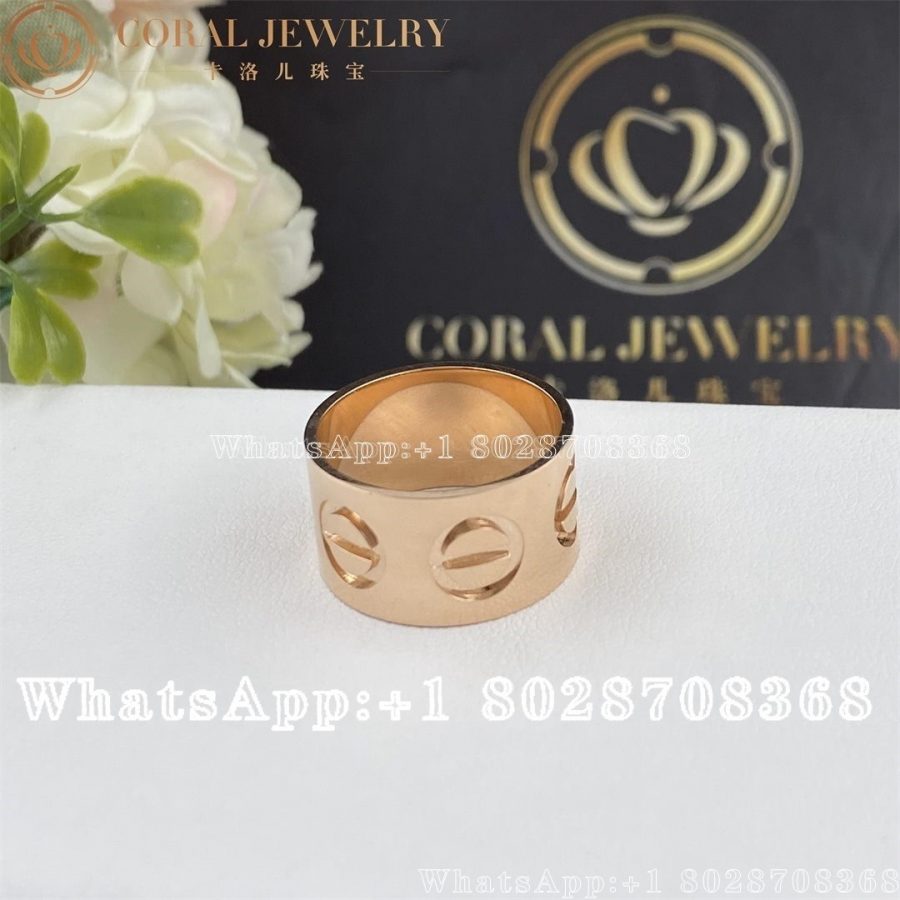 Cartier Love Ring Rose Gold B4227800