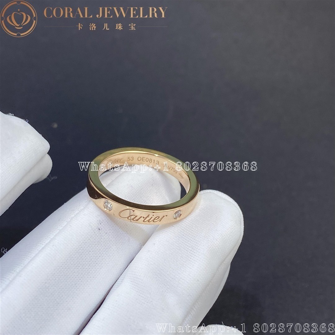 Cartier C de Cartier Ring Rose Gold, Daimonds Ref. B4077800