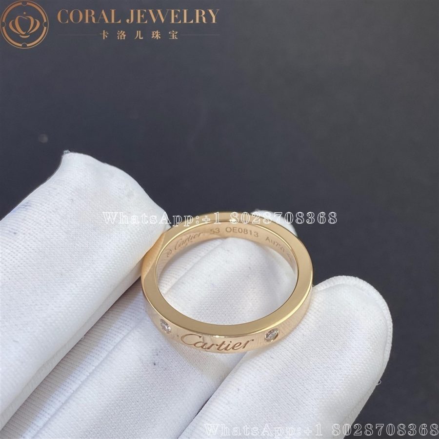 Cartier C de Cartier Ring Rose Gold, Daimonds Ref. B4077800