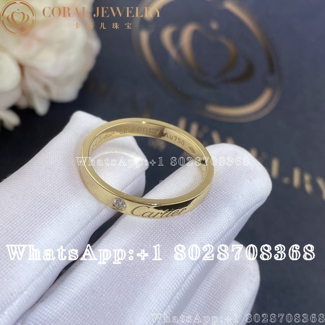 Cartier C de Cartier Ring Yellow Gold, Daimonds Ref. B4086400