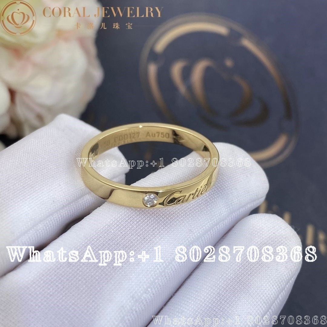 Cartier C de Cartier Ring Yellow Gold, Daimonds Ref. B4086400