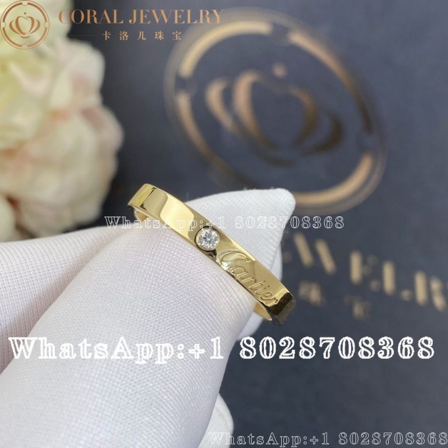 Cartier C de Cartier Ring Yellow Gold, Daimonds Ref. B4086400