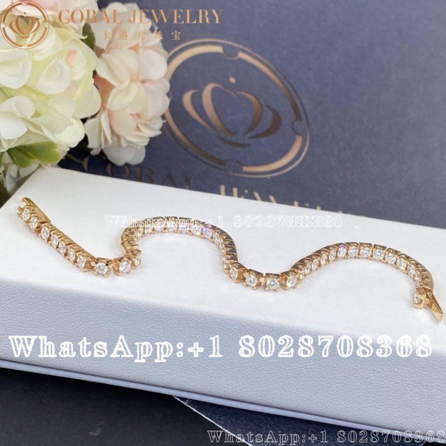 Cartier Essential Lines Bracelet Rose Gold, Diamonds Ref. N6708217