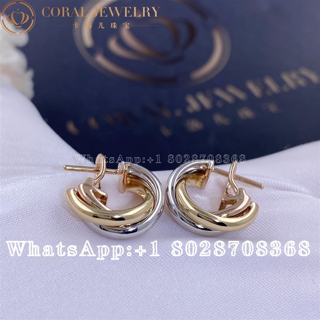 Cartier Trinity Earrings White Gold, Yellow Gold, Rose Gold Ref. 80083231