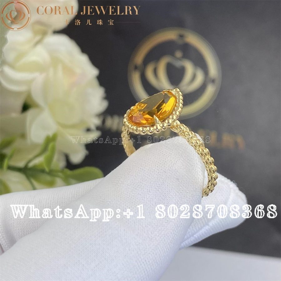 Boucheron Boucheron Serpent Bohème Couleur Yellow Gold Citrine Ring JRG02702