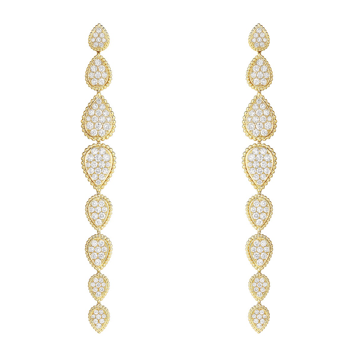 Boucheron Serpent Bohème Pendant Earrings JCO01447