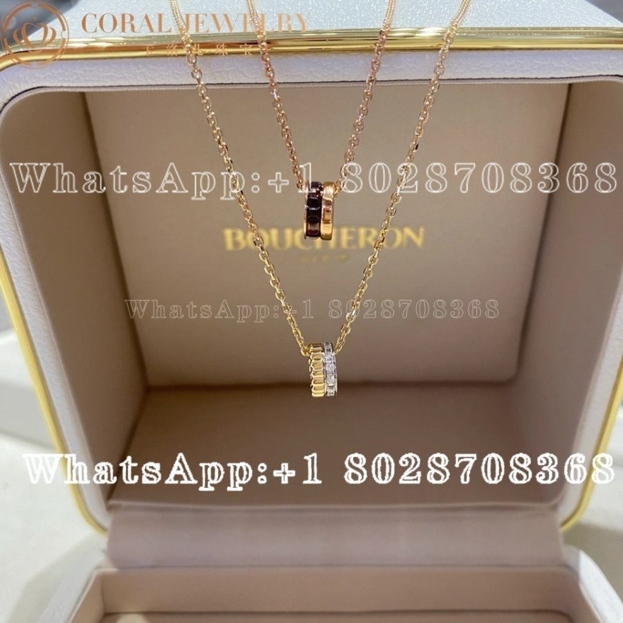 Boucheron Quatre Radiant Edition Mini Pendant JPN00649