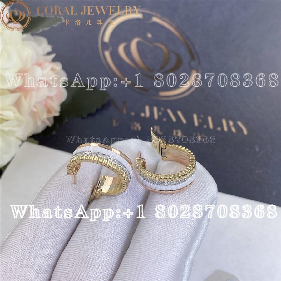 Boucheron Quatre White Edition Hoop Earrings JCO01469