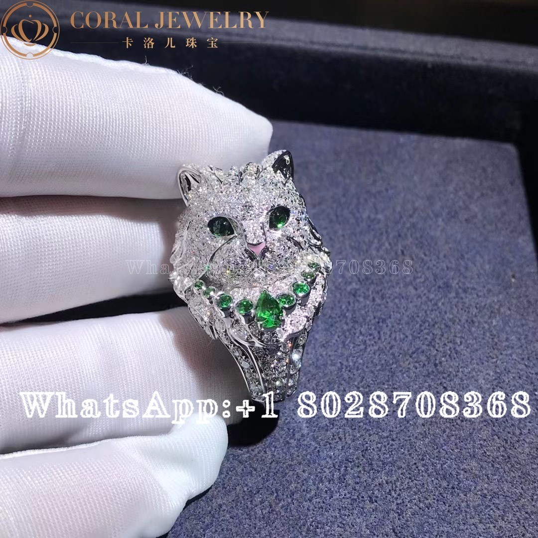 Boucheron Wladimir, the Cat Ring JRG03006