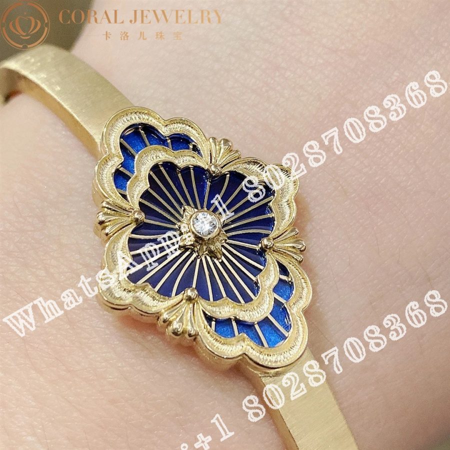 Buccellati Opera Tulle Bracelet in yellow gold JAUBRA018013