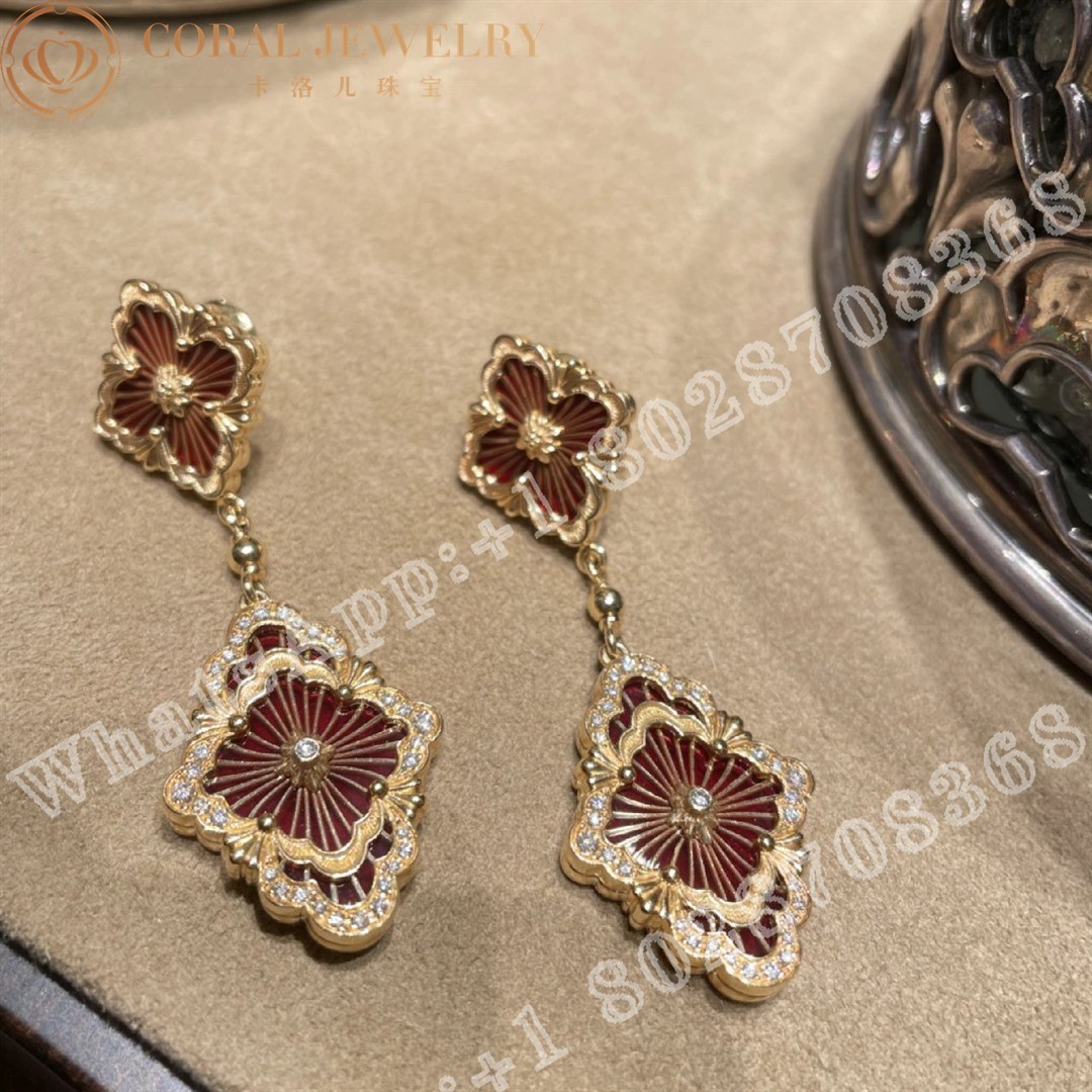 Buccellati Opera Tulle Earrings in Yellow Gold JAUEAR021333