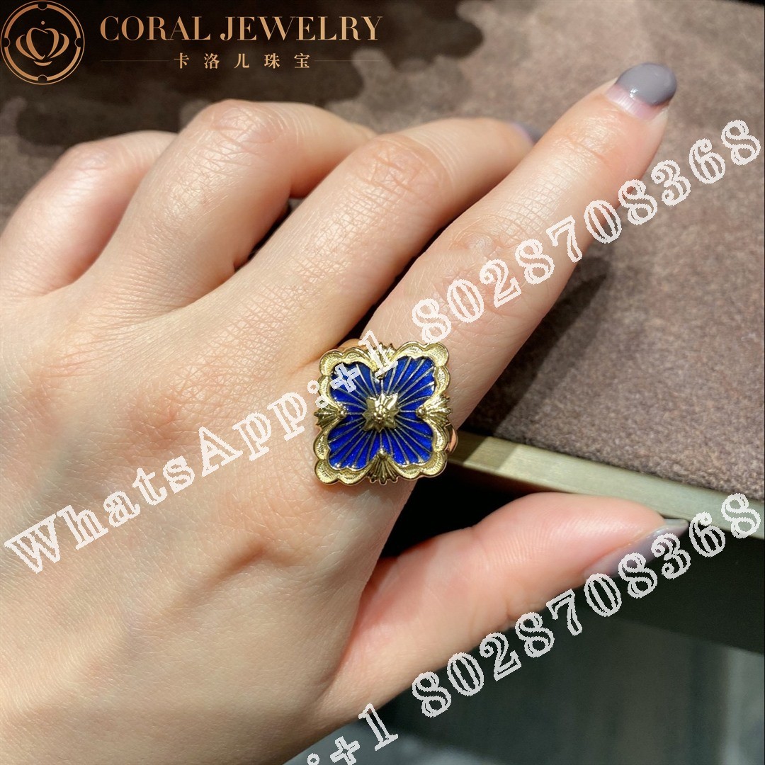 Buccellati Opera Tulle Ring in yellow gold JAURIN017973