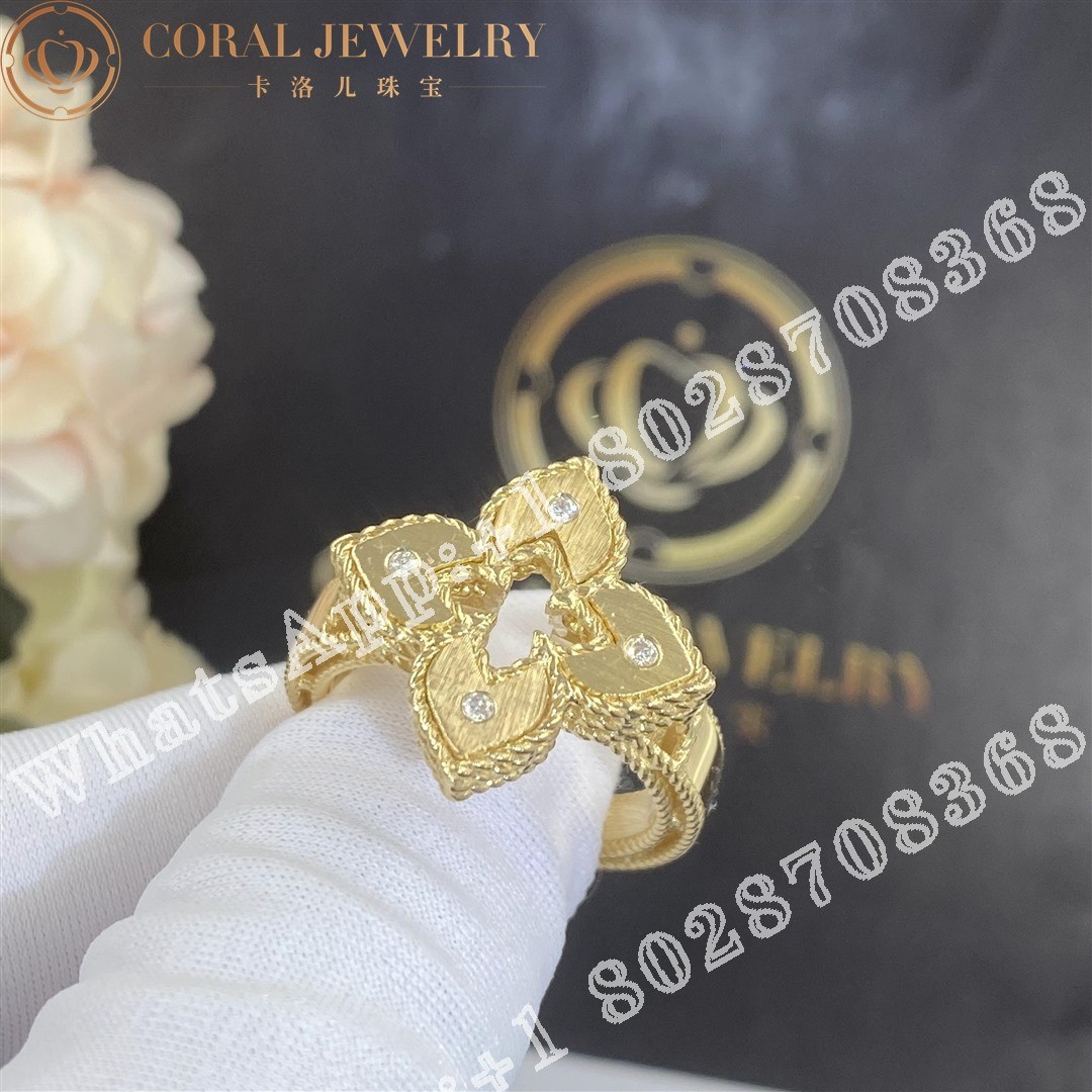 Roberto Coin Venetian Princess Ring with Diamonds ADR777RI2803