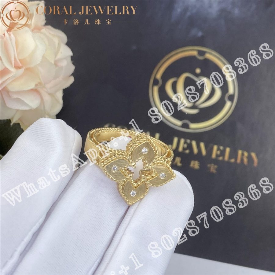 Roberto Coin Venetian Princess Ring with Diamonds ADR777RI2803