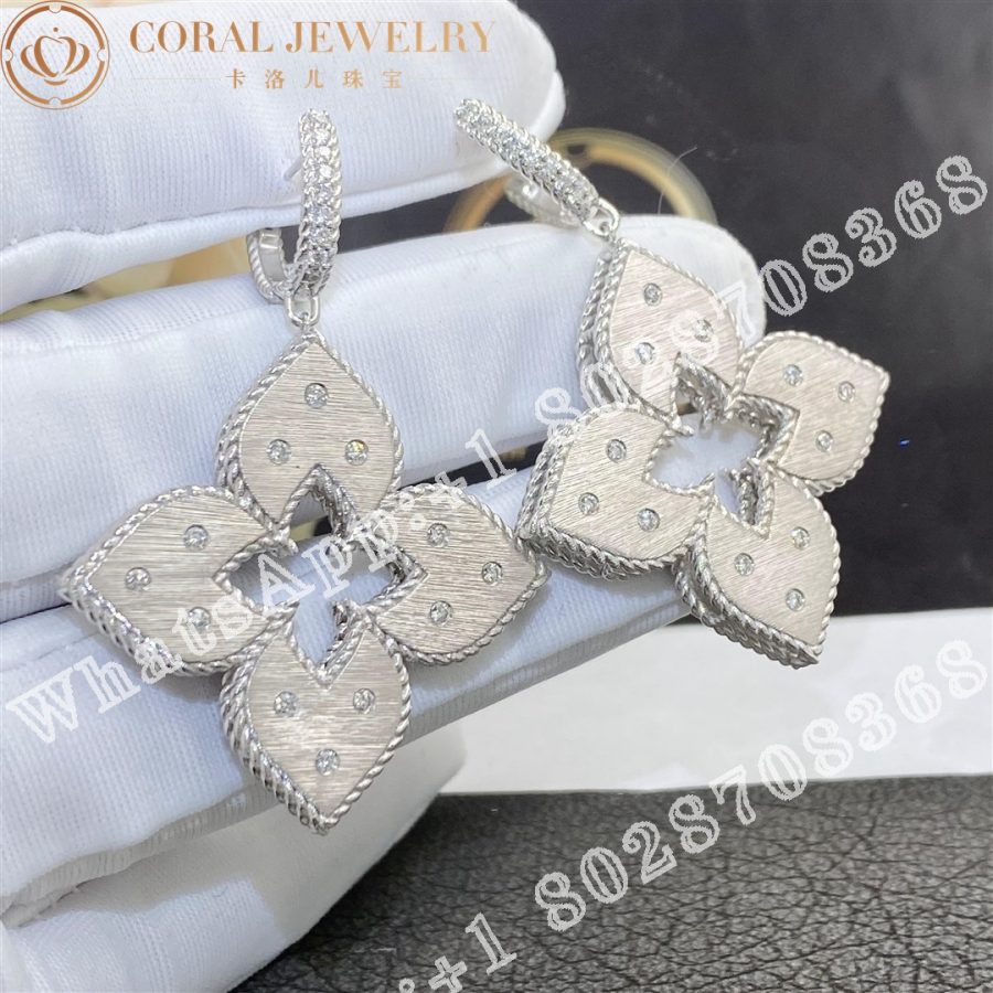 Roberto Coin Venetian Princess Earrings with Diamonds ADR777EA1247_W