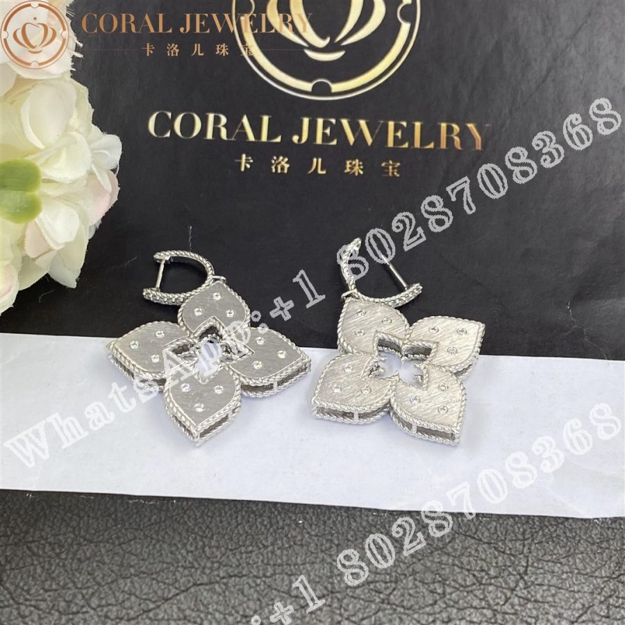 Roberto Coin Venetian Princess Earrings with Diamonds ADR777EA1247_W