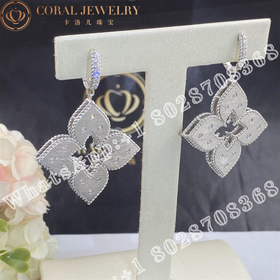 Roberto Coin Venetian Princess Earrings with Diamonds ADR777EA1247_W