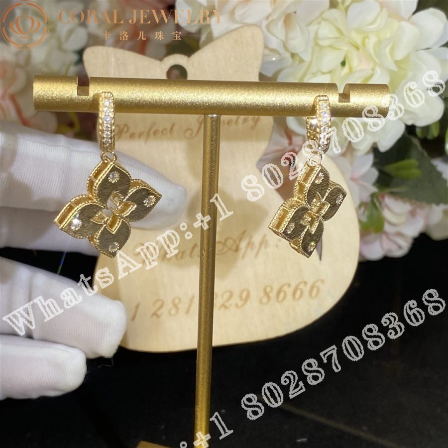 Roberto Coin Venetian Princess Earrings with Diamonds ADR777EA2848