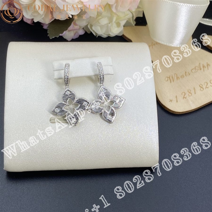 Roberto Coin Venetian Princess Earrings with Diamonds ADR777EA2848_W