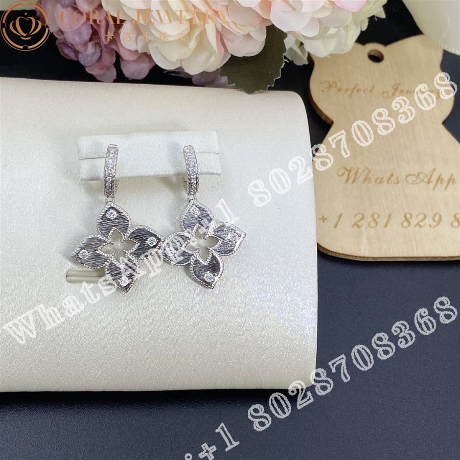 Roberto Coin Venetian Princess Earrings with Diamonds ADR777EA2848_W