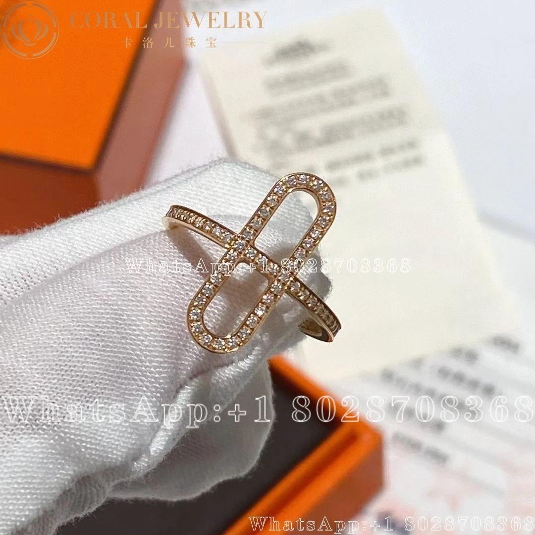 Hermes Ever Chaine Dancre Ring Coral (1)