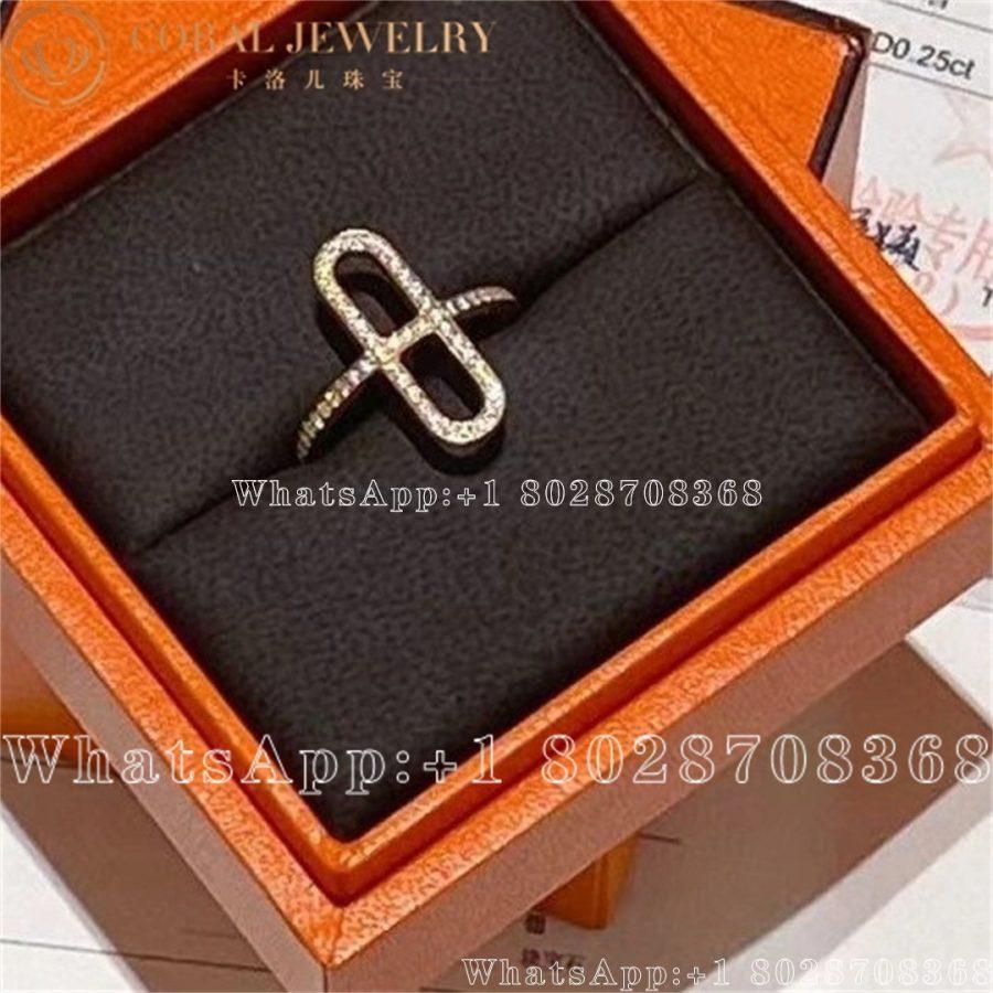 Hermes Ever Chaine Dancre Ring Coral (4)