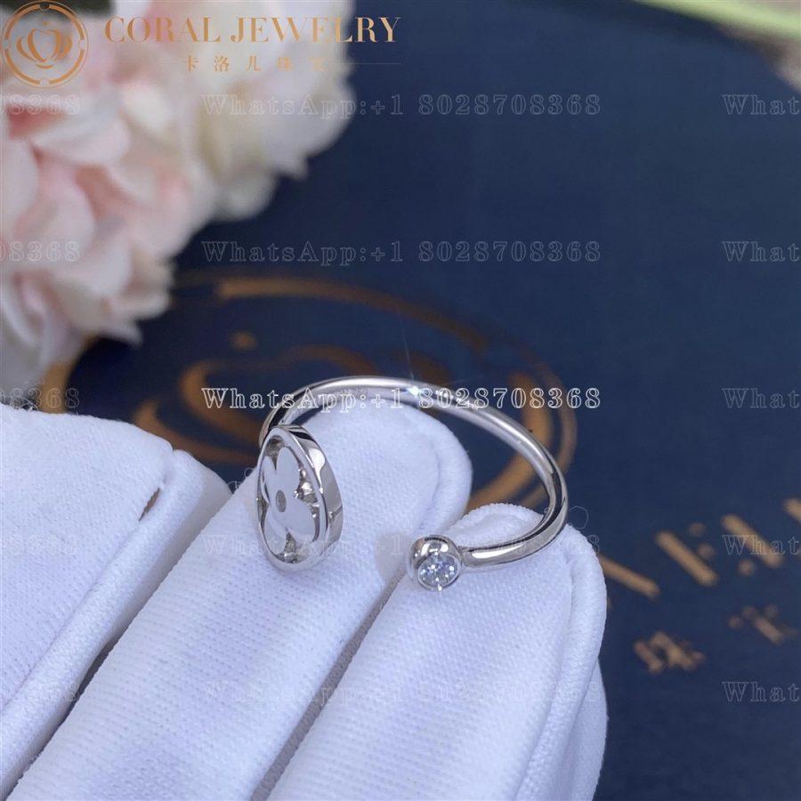 Louis Vuitton Idylle Blossom Ring 3 Golds And Diamonds Q9f15e Coral (5)