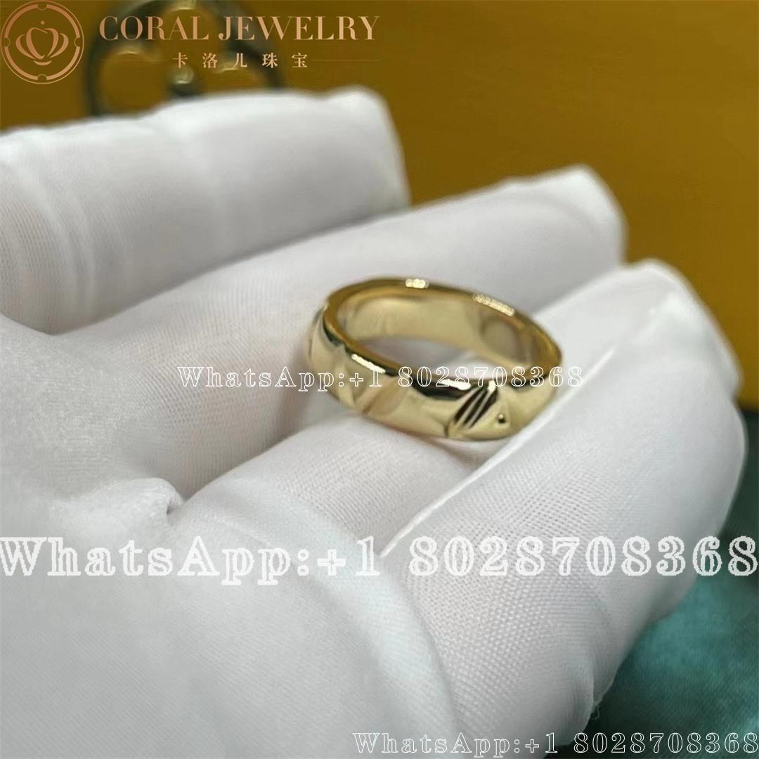 Louis Vuitton Lv Volt Multi Ring Yellow Gold Q9o62g Coral (1)