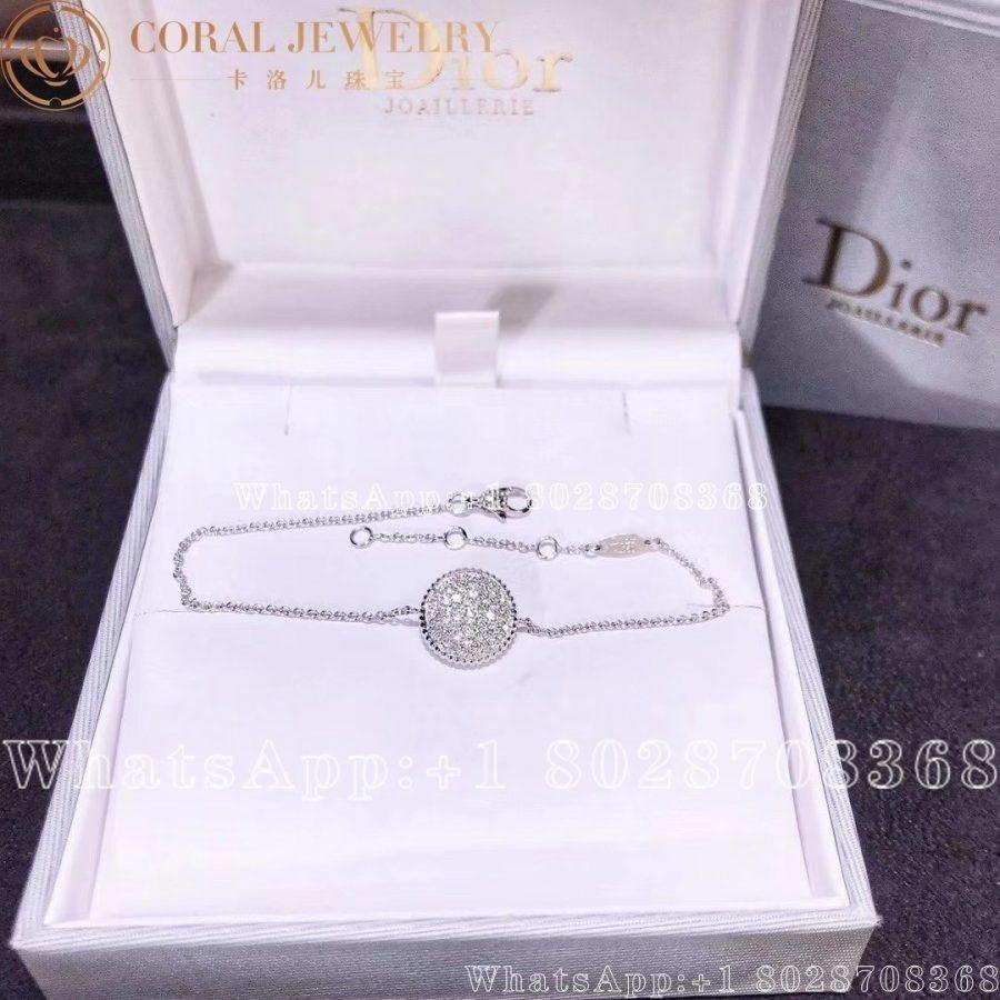 Dior Rose Des Vents Bracelet White Gold And Diamonds Coral (1)