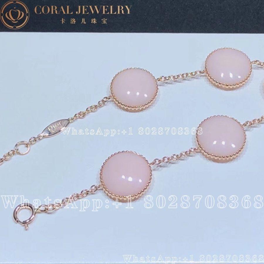 Dior Rose Gold Rose Des Vents Bracelet Jrdv95063 Coral (4)