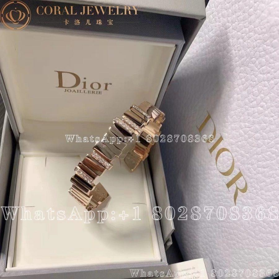 Dior Gem Dior Bracelet Rose Gold And Diamonds Coral (7)