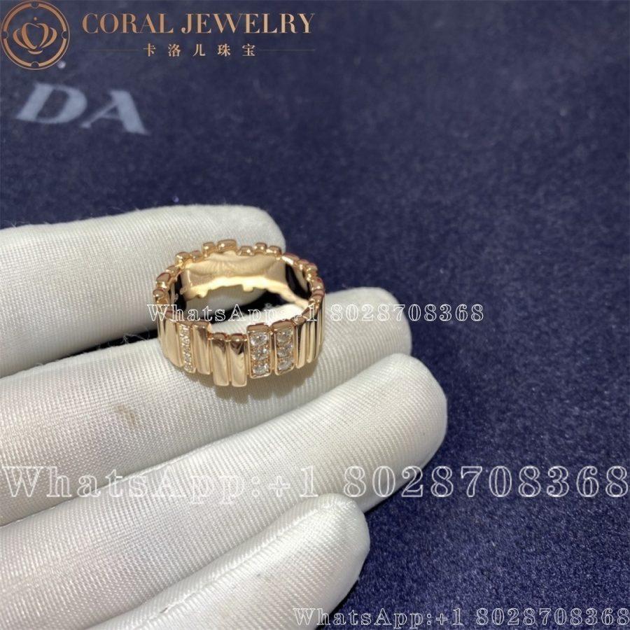 Dior Gem Dior Ring Rose Gold And Diamonds Coral (3)