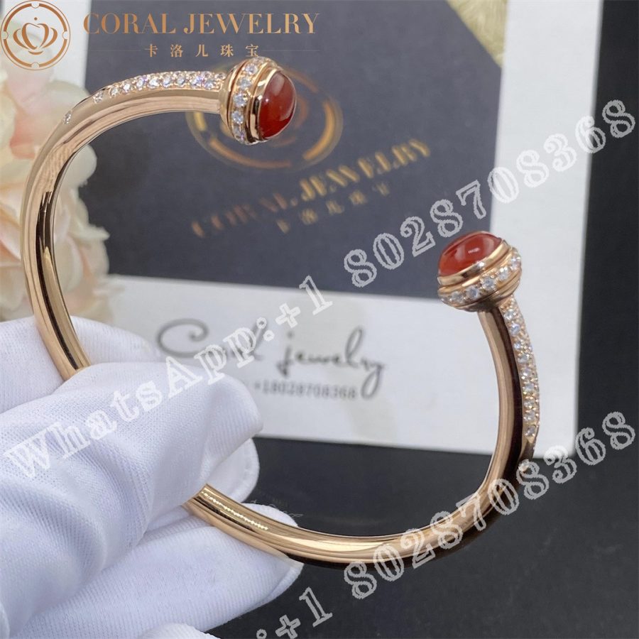 Piaget Possession Open Bangle Bracelet G36pa600 Coral (5)