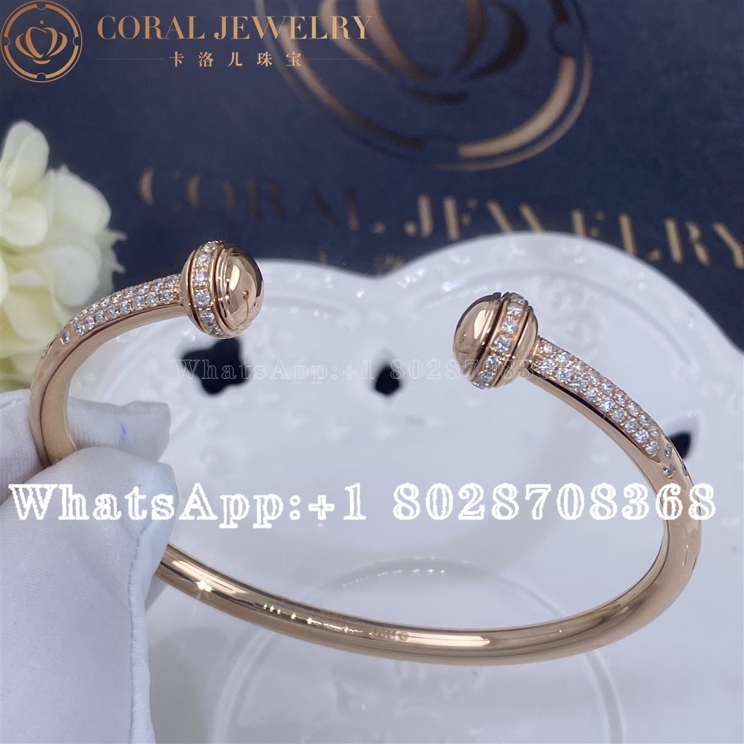 Piaget Possession Open Bangle Bracelet G36pv400 Coral (9)