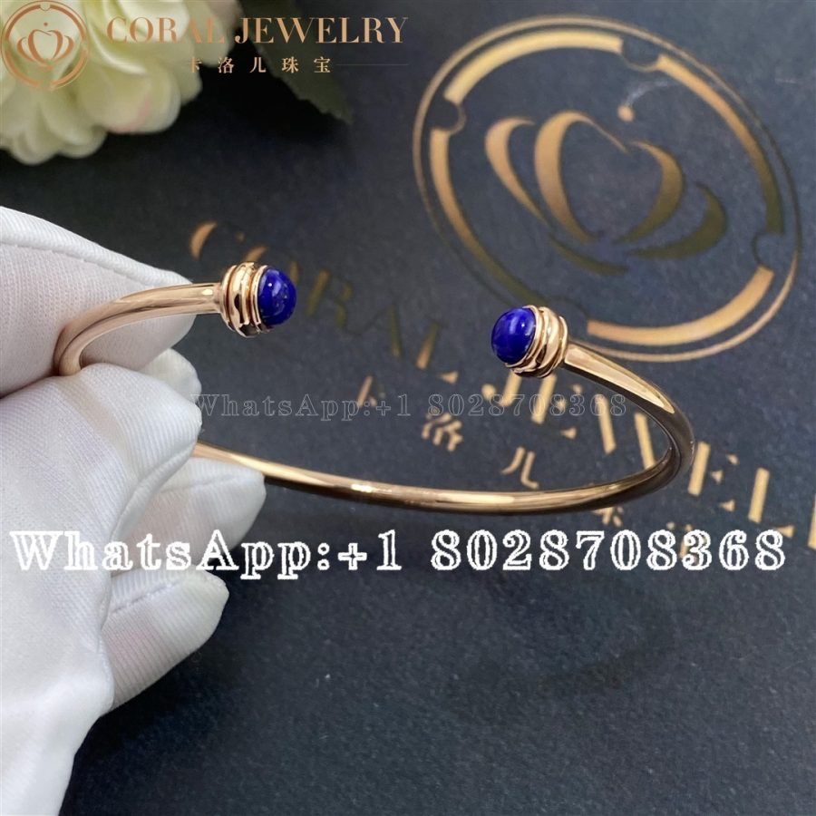 Piaget Possession Open Bangle Bracelet Lapis Lazuli G36pc700 Coral (3)