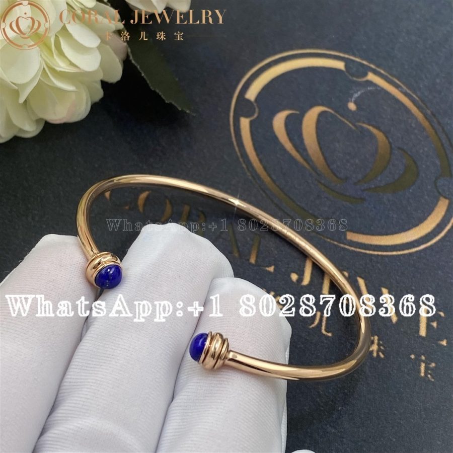 Piaget Possession Open Bangle Bracelet Lapis Lazuli G36pc700 Coral (4)