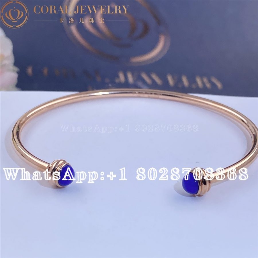 Piaget Possession Open Bangle Bracelet Lapis Lazuli G36pc700 Coral (5)