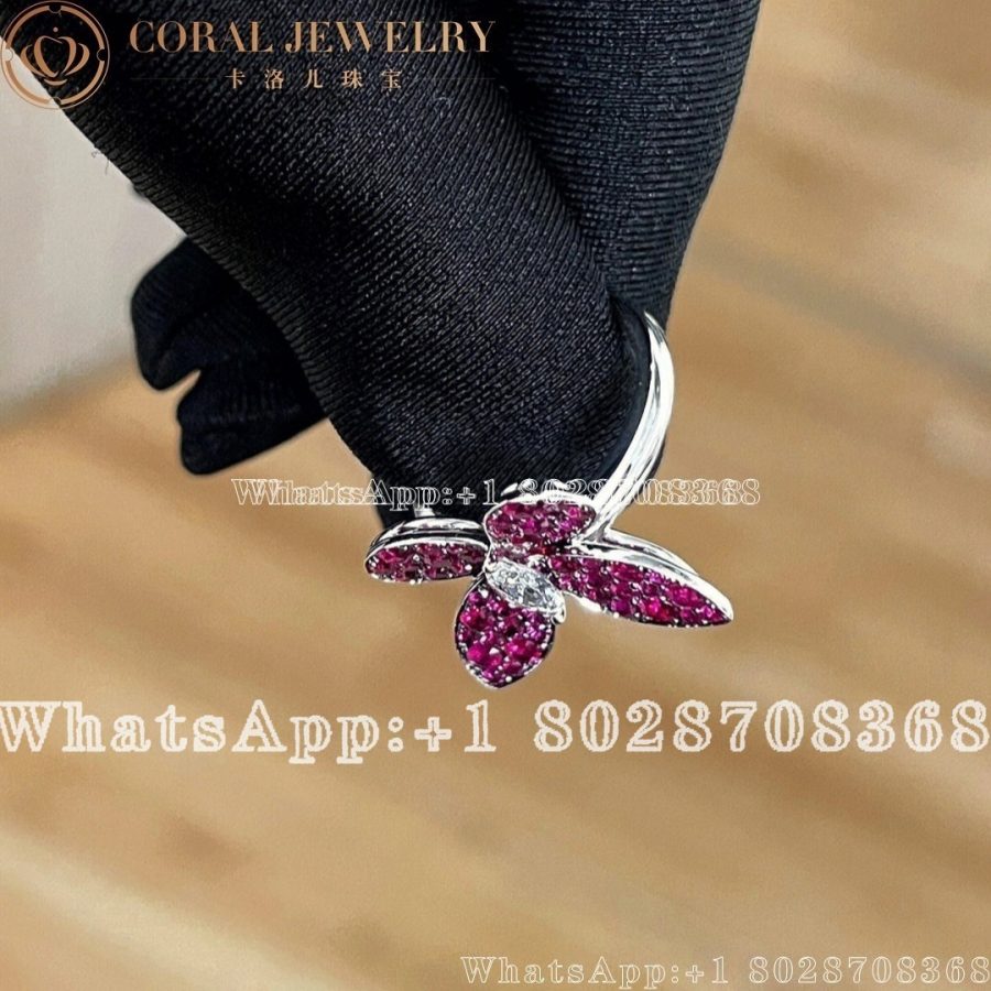 Graff Butterfly White Gold Rubies Diamond Ring Rgr256 Coral (4)