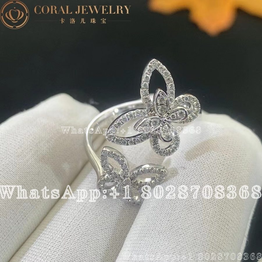 Graff Double Butterfly Silhouette Diamond Ring White Gold Rgr789 Coral (2)