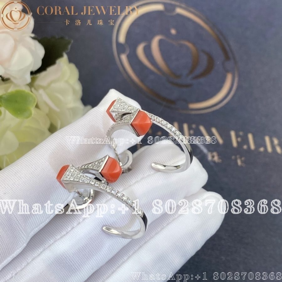 Marli Cleo Diamond Open Hoop Earrings In White Gold White Coral Cora (5)