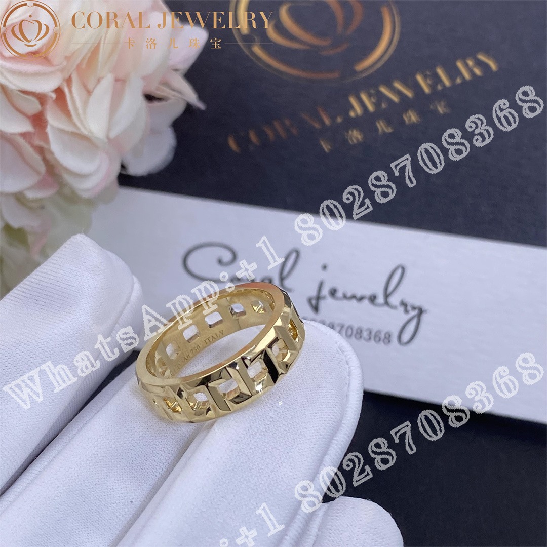 Tiffany T True Wide Yellow Gold Ring Coral (1)