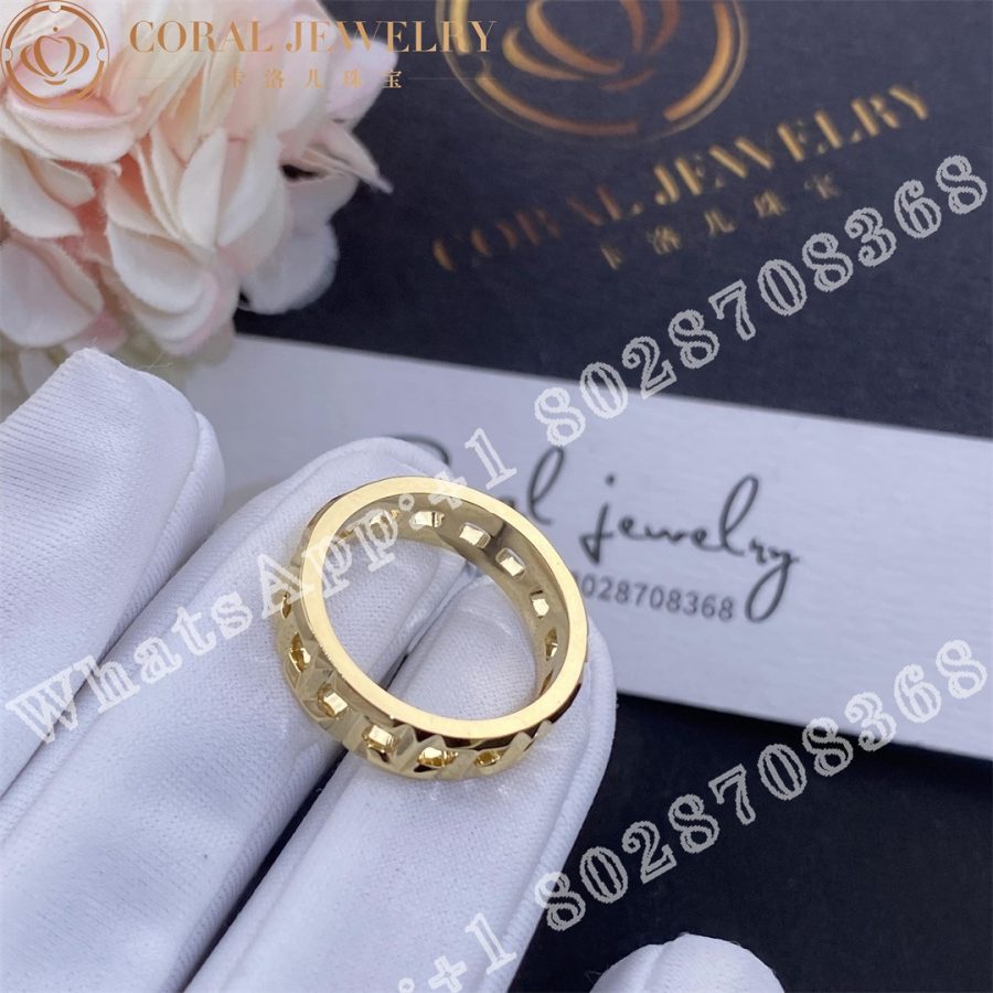 Tiffany T True Wide Yellow Gold Ring Coral (2)